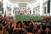 مراسم تشییع پیکر مطهر شهید خلبان مجید کاظمی - شیراز