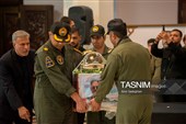 مراسم تشییع پیکر مطهر شهید خلبان مجید کاظمی - شیراز