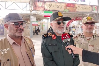 سردار قنبری: پلیس با هرگونه تخلف و سرقت در مرزها به‌شدت برخورد می‌کند