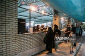 عبور شبانه زائران اربعین حسینی از مرز خسروی