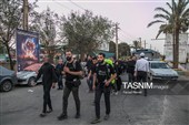 عبور شبانه زائران اربعین حسینی از مرز خسروی