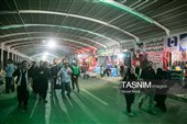 عبور شبانه زائران اربعین حسینی از مرز خسروی