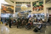 عبور شبانه زائران اربعین حسینی از مرز خسروی
