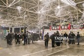 عبور شبانه زائران اربعین حسینی از مرز خسروی