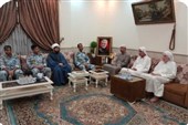 تجلیل مرزبانان کنگان از خانواده شهید اهل‌سنت احمد عبدالله‌زاده