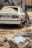Ущерб от ракетного удара США по жилым домам в Кешме