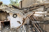 Ущерб от ракетного удара США по жилым домам в Кешме