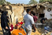 Ущерб от ракетного удара США по жилым домам в Кешме