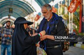 عبور زائران اربعین حسینی از مرز چذابه