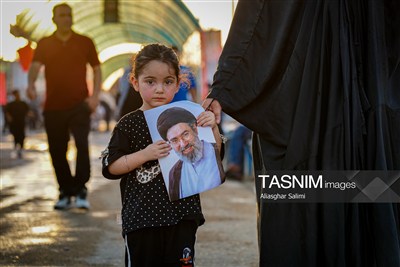 Arbaeen Pilgrims Cross Chazzabeh Border into Iraq