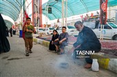 عبور زائران اربعین حسینی از مرز چذابه