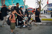 عبور زائران اربعین حسینی از مرز چذابه