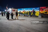 عبور زائران اربعین حسینی از مرز چذابه