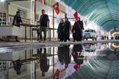 عبور زائران اربعین حسینی از مرز چذابه