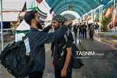 عبور زائران اربعین حسینی از مرز چذابه