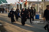 عبور زائران اربعین حسینی از مرز چذابه
