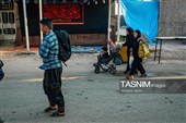 عبور زائران اربعین حسینی از مرز چذابه