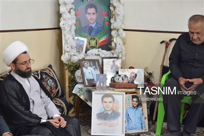 قدردانی مسئولان کهگیلویه از خانواده شهدای جنگ رمضان