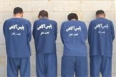 دستگیری 4 سارق زورگیر در شهریار با اعتراف به 21 فقره سرقت