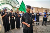 موکب های خدمت رسانی به زائرین اربعین حسینی  در مرز چذابه