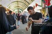 موکب های خدمت رسانی به زائرین اربعین حسینی  در مرز چذابه