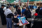 موکب های خدمت رسانی به زائرین اربعین حسینی  در مرز چذابه