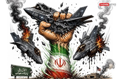 تخریب کامل سه فروند هواپیمای «اِف 35» آمریکا