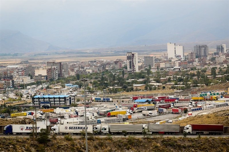 Transit Truck Traffic through Bazargan Border Rises by 60%