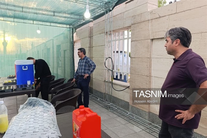 فعالیت موکب ریحانة النبی الیگودرز در کربلا