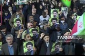 گزارش تصویری | صد و پنجاه‌وپنجمین اجتماع شبانه حماسه خیابان در اردبیل با محوریت خبرنگاران