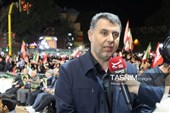 گزارش تصویری | صد و پنجاه‌وپنجمین اجتماع شبانه حماسه خیابان در اردبیل با محوریت خبرنگاران