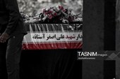 مراسم تشییع پیکر مطهر شهدای اربعین در کاشان برگزار شد