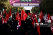 مراسم تشییع پیکر مطهر شهدای اربعین در کاشان برگزار شد