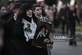 مراسم تشییع پیکر مطهر شهدای اربعین در کاشان برگزار شد