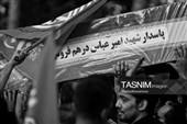 مراسم تشییع پیکر مطهر شهدای اربعین در کاشان برگزار شد