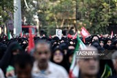 مراسم تشییع پیکر مطهر شهدای اربعین در کاشان برگزار شد
