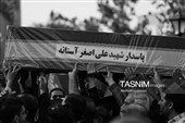 مراسم تشییع پیکر مطهر شهدای اربعین در کاشان برگزار شد