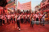 عزاداری موکب بنی عامر در کربلا