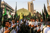 عزاداری موکب بنی عامر در کربلا