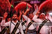 عزاداری موکب بنی عامر در کربلا