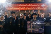تشرف کاروان سفیران امام رئوف علیه‌السلام به اربعین حسینی