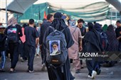 آخرین  ساعات پیاده روی اربعین حسینی