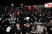 مراسم آیینی پیاده‌روی جاماندگان اربعین حسینی - کیش