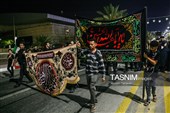 مراسم آیینی پیاده‌روی جاماندگان اربعین حسینی - کیش