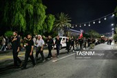 مراسم آیینی پیاده‌روی جاماندگان اربعین حسینی - کیش