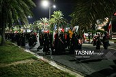 مراسم آیینی پیاده‌روی جاماندگان اربعین حسینی - کیش