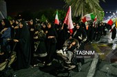 مراسم آیینی پیاده‌روی جاماندگان اربعین حسینی - کیش