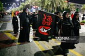 مراسم آیینی پیاده‌روی جاماندگان اربعین حسینی - کیش