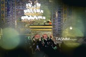 حرم مطهر رضوی در شب اربعین حسینی
