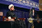حرم مطهر رضوی در شب اربعین حسینی